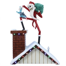 Disney Showcase - Santa Jack on Rooftop H: 26 cm.